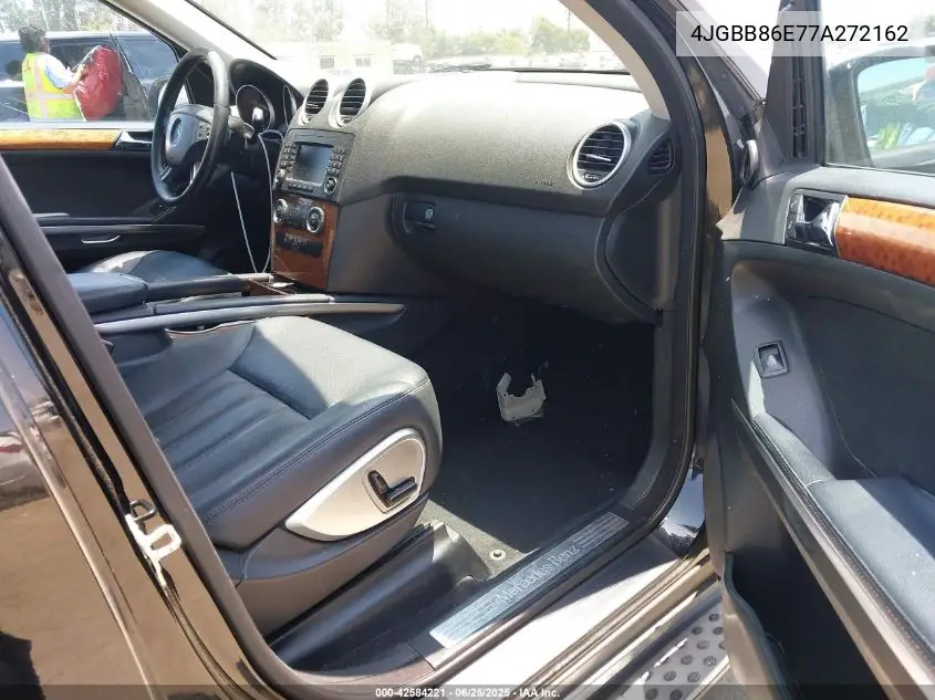 2007 Mercedes-Benz Ml 350 4Matic VIN: 4JGBB86E77A272162 Lot: 42584221