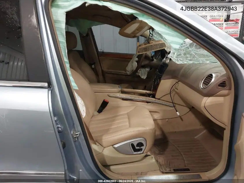 2008 Mercedes-Benz Ml 320 Cdi 4Matic VIN: 4JGBB22E38A372943 Lot: 42583983