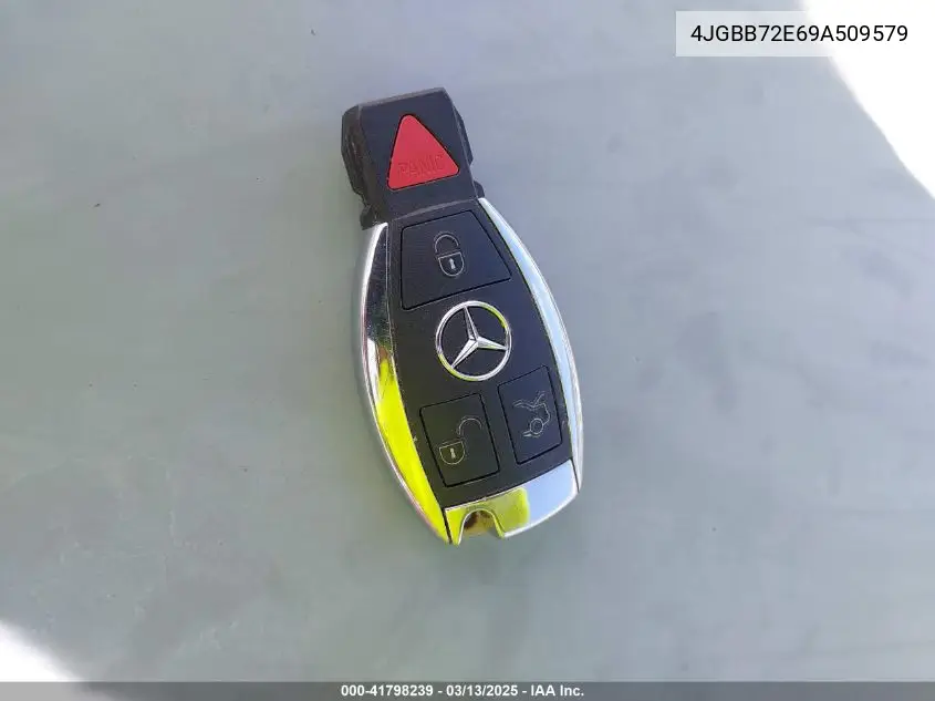 2009 Mercedes-Benz Ml 550 4Matic VIN: 4JGBB72E69A509579 Lot: 41798239