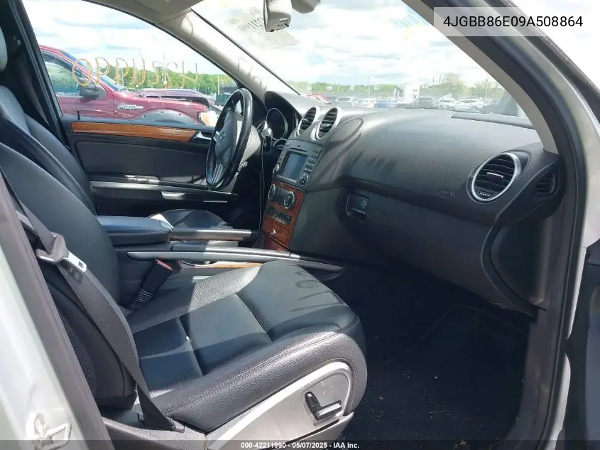 2009 Mercedes-Benz Ml 350 4Matic VIN: 4JGBB86E09A508864 Lot: 42211990
