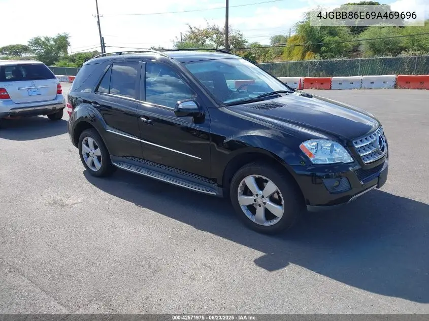 2009 Mercedes-Benz Ml 350 4Matic VIN: 4JGBB86E69A469696 Lot: 42571975