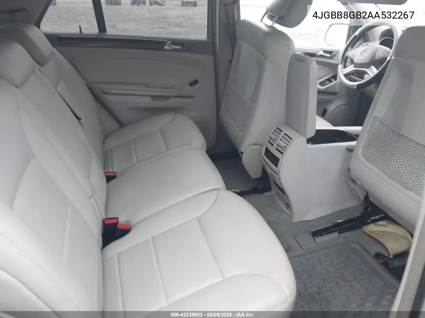 2010 Mercedes-Benz Ml 350 4Matic VIN: 4JGBB8GB2AA532267 Lot: 42239803