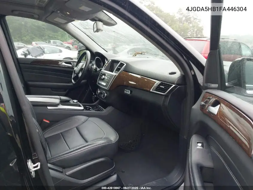 2015 Mercedes-Benz Ml 350 4Matic VIN: 4JGDA5HB1FA446304 Lot: 42610867