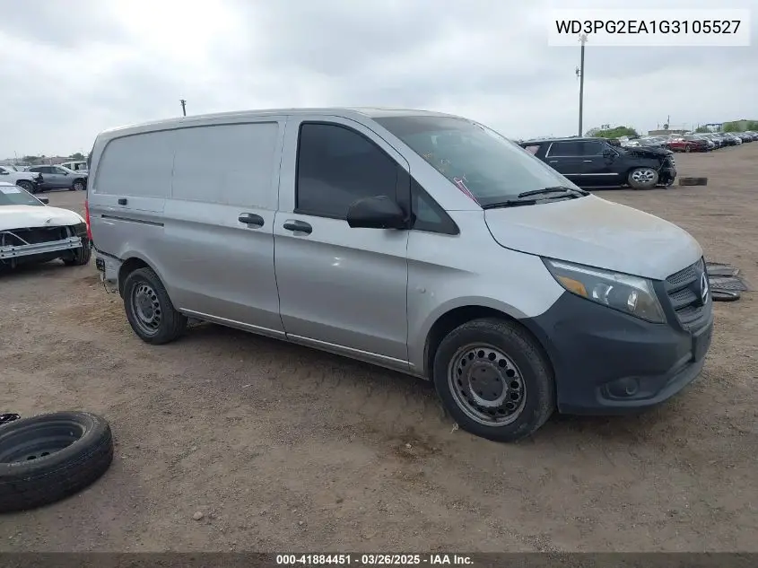 2016 Mercedes-Benz Metris VIN: WD3PG2EA1G3105527 Lot: 41884451