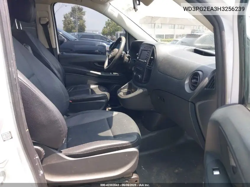 2017 Mercedes-Benz Metris VIN: WD3PG2EA3H3256239 Lot: 42383543