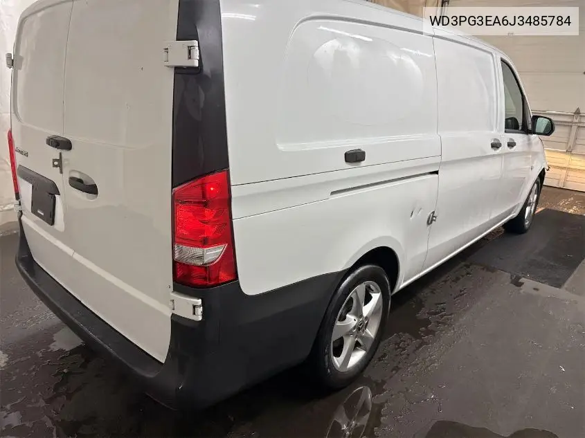 2018 Mercedes-Benz Metris VIN: WD3PG3EA6J3485784 Lot: 42258816