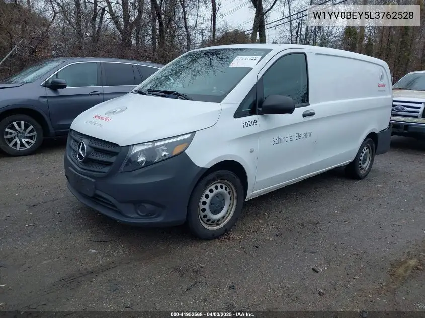 2020 Mercedes-Benz Metris VIN: W1YV0BEY5L3762528 Lot: 41952568