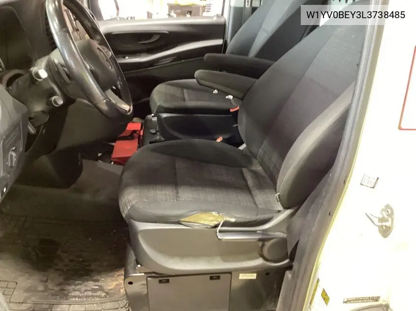 2020 Mercedes-Benz Metris VIN: W1YV0BEY3L3738485 Lot: 42250080