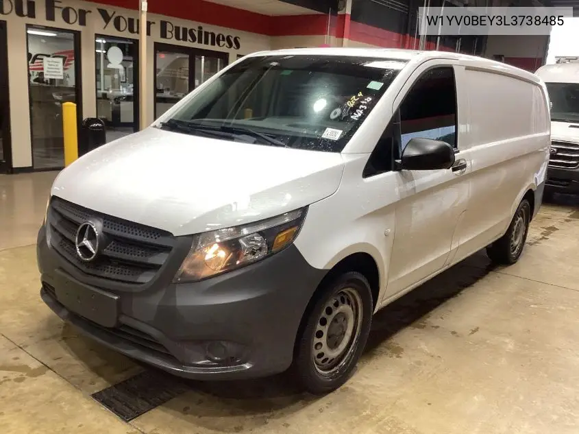 2020 Mercedes-Benz Metris VIN: W1YV0BEY3L3738485 Lot: 42250080
