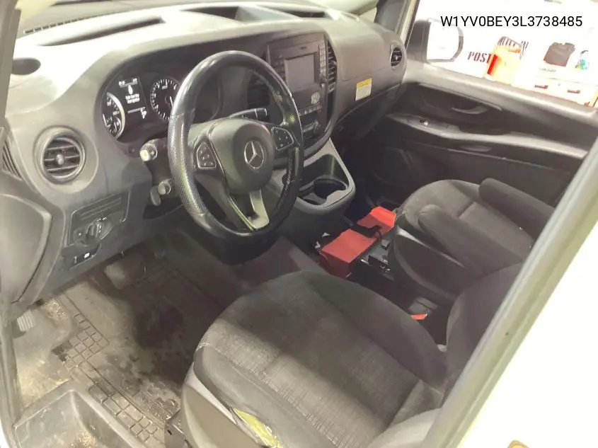 2020 Mercedes-Benz Metris VIN: W1YV0BEY3L3738485 Lot: 42250080