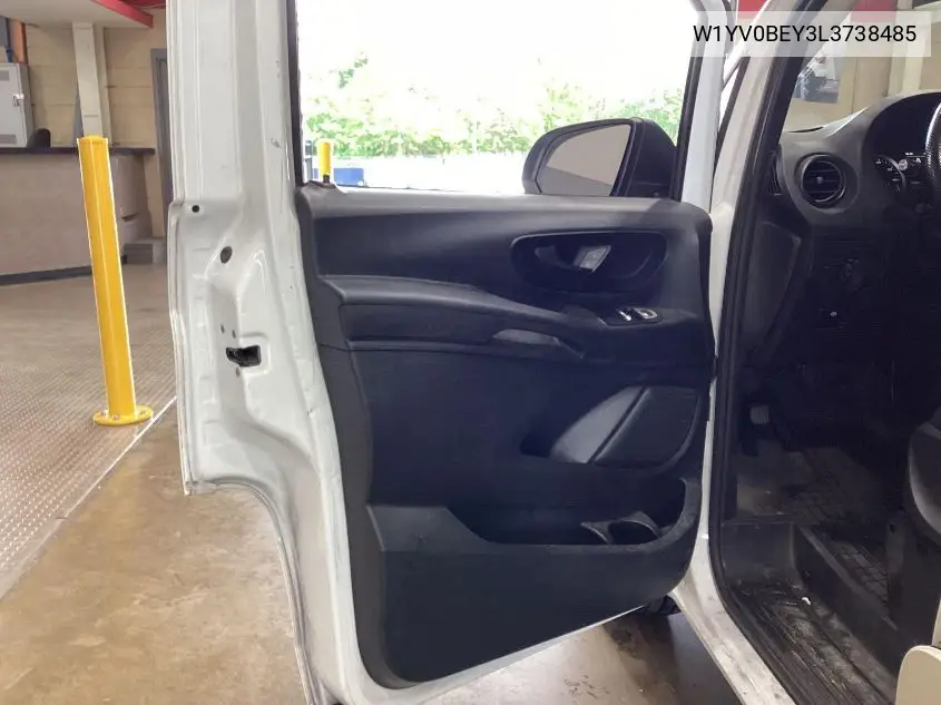 2020 Mercedes-Benz Metris VIN: W1YV0BEY3L3738485 Lot: 42250080