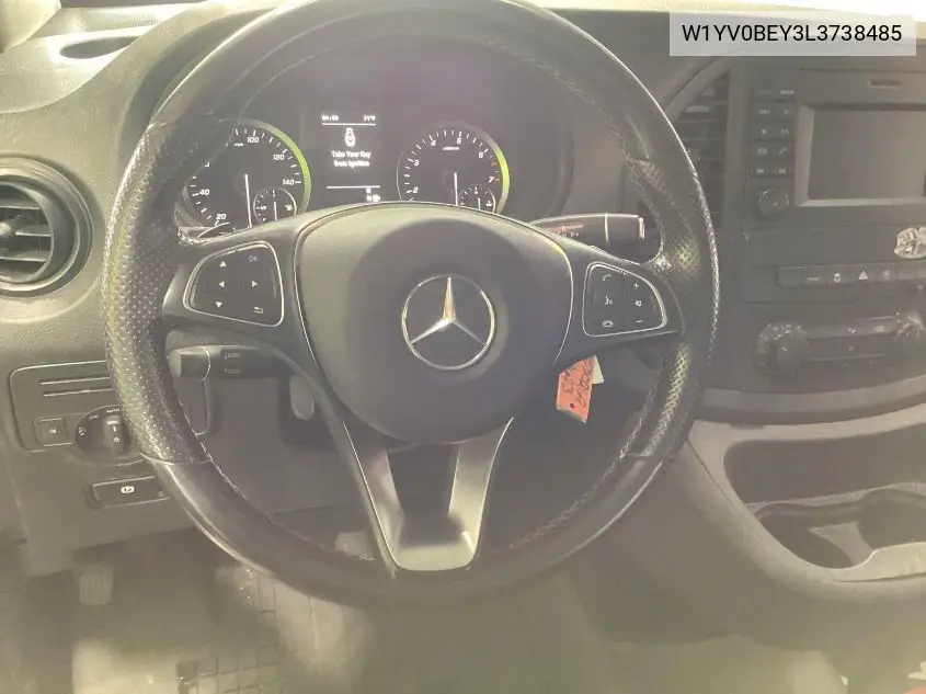 2020 Mercedes-Benz Metris VIN: W1YV0BEY3L3738485 Lot: 42250080