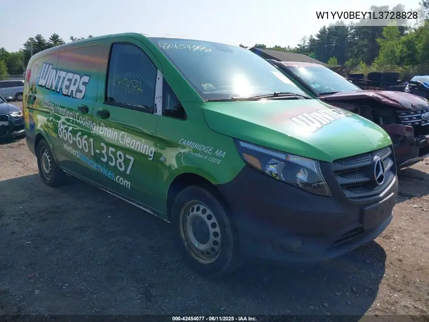 2020 Mercedes-Benz Metris VIN: W1YV0BEY1L3728828 Lot: 42454077