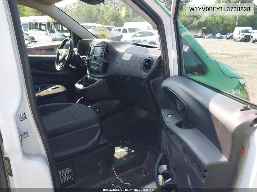 2020 Mercedes-Benz Metris VIN: W1YV0BEY1L3728828 Lot: 42454077