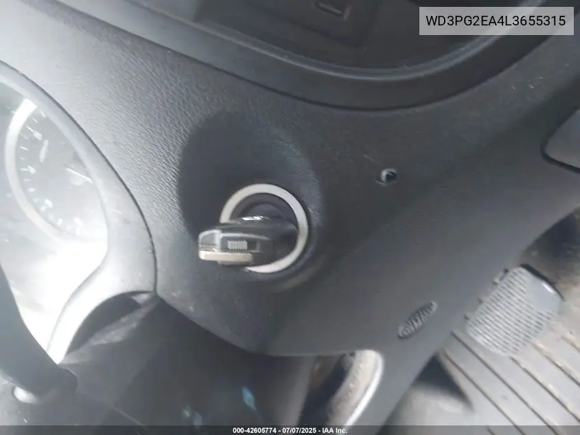 2020 Mercedes-Benz Metris VIN: WD3PG2EA4L3655315 Lot: 42605774