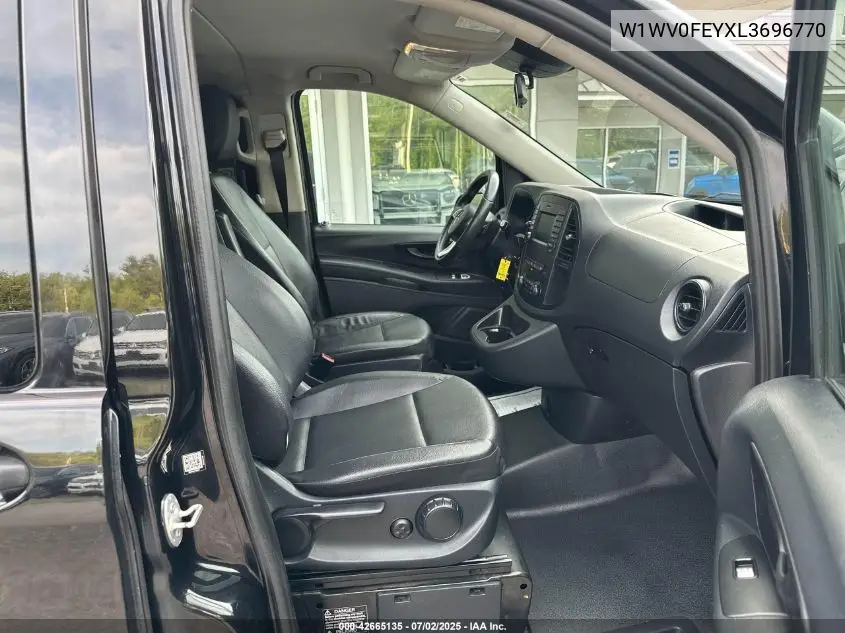 2020 Mercedes-Benz Metris VIN: W1WV0FEYXL3696770 Lot: 42665135