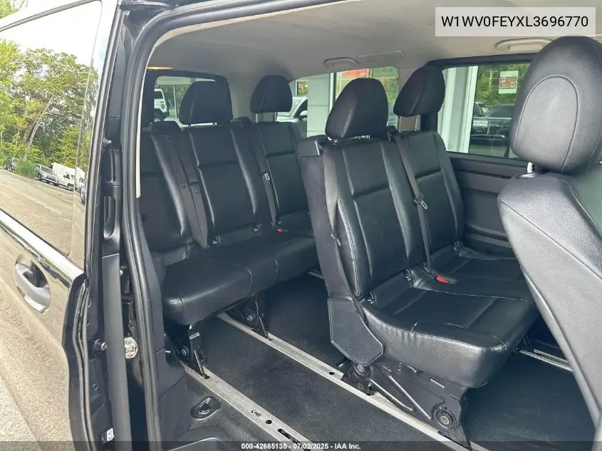 2020 Mercedes-Benz Metris VIN: W1WV0FEYXL3696770 Lot: 42665135