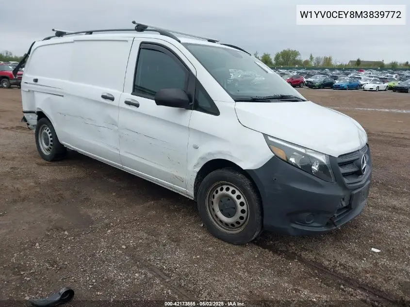 2021 Mercedes-Benz Metris VIN: W1YV0CEY8M3839772 Lot: 42173555