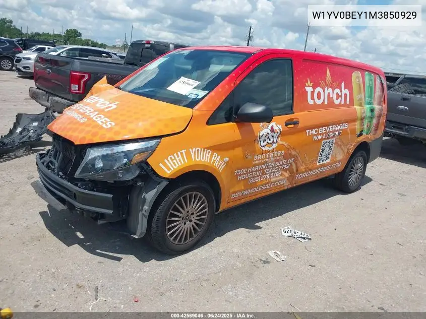 2021 Mercedes-Benz Metris VIN: W1YV0BEY1M3850929 Lot: 42569046