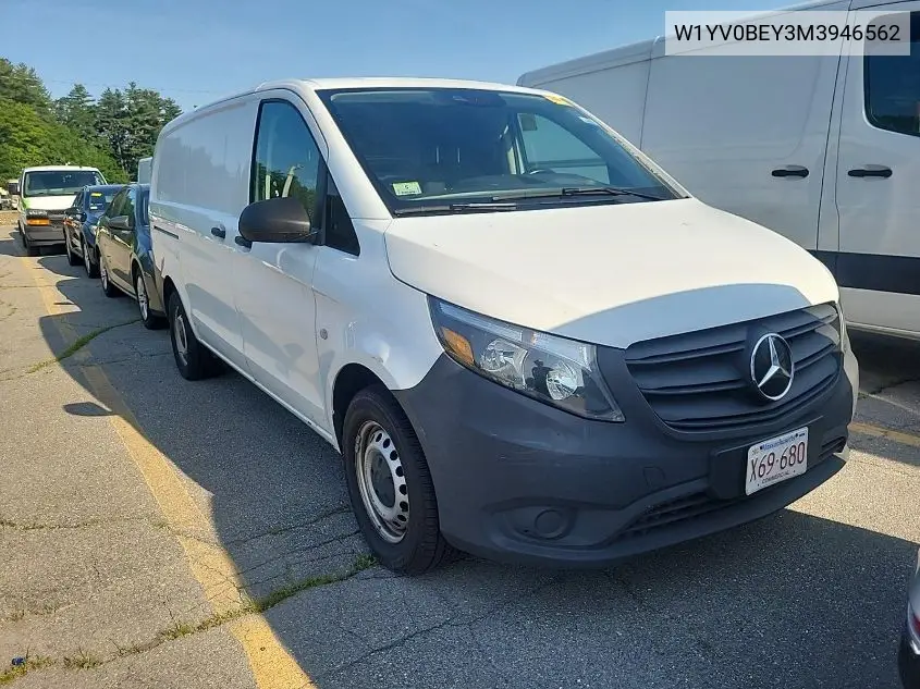 2021 Mercedes-Benz Metris VIN: W1YV0BEY3M3946562 Lot: 42666685