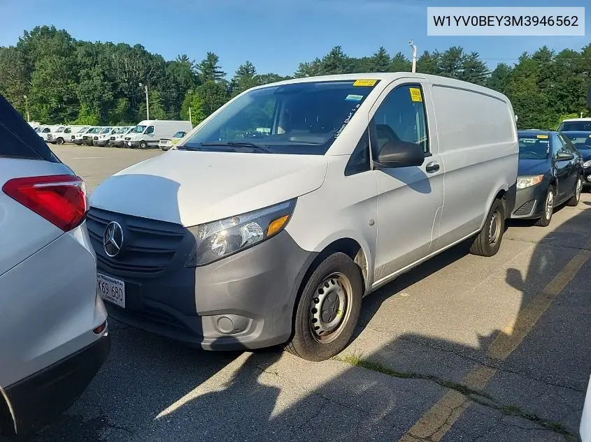 2021 Mercedes-Benz Metris VIN: W1YV0BEY3M3946562 Lot: 42666685