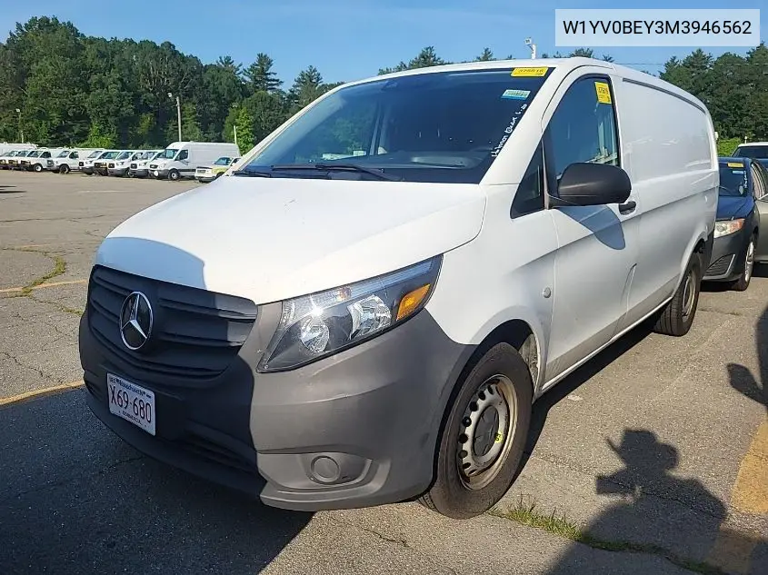 2021 Mercedes-Benz Metris VIN: W1YV0BEY3M3946562 Lot: 42666685