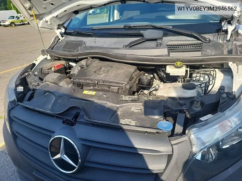2021 Mercedes-Benz Metris VIN: W1YV0BEY3M3946562 Lot: 42666685