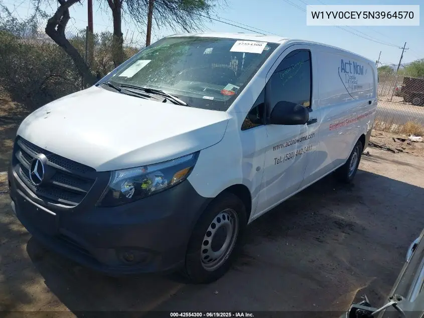 2022 Mercedes-Benz Metris VIN: W1YV0CEY5N3964570 Lot: 42554300