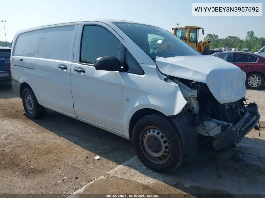 2022 Mercedes-Benz Metris VIN: W1YV0BEY3N3957692 Lot: 42732673