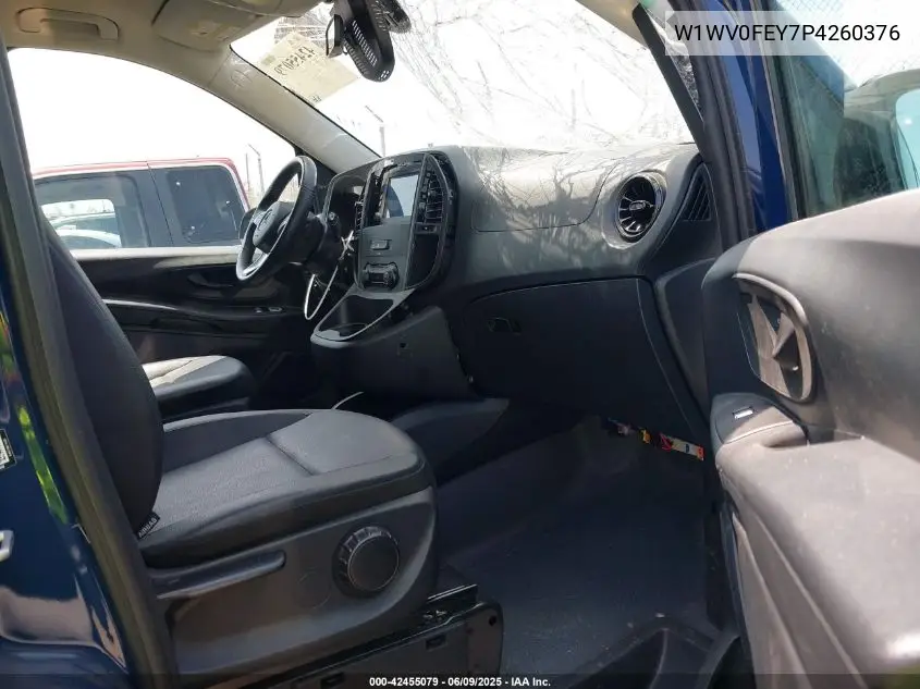 2023 Mercedes-Benz Metris VIN: W1WV0FEY7P4260376 Lot: 42455079