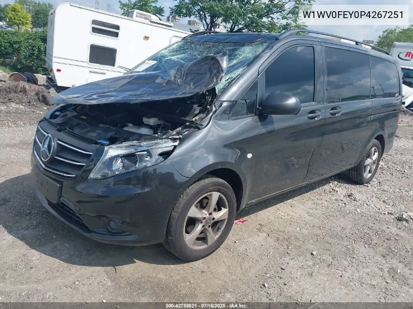 2023 Mercedes-Benz Metris VIN: W1WV0FEY0P4267251 Lot: 42755521