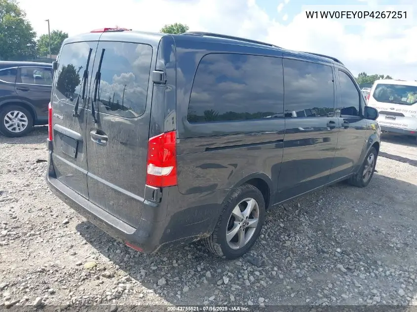 2023 Mercedes-Benz Metris VIN: W1WV0FEY0P4267251 Lot: 42755521