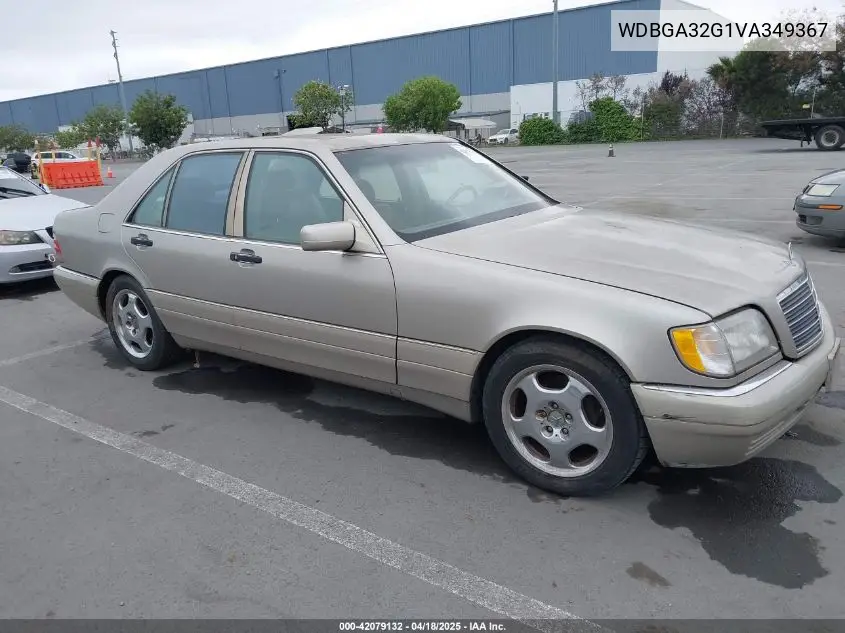 1997 Mercedes-Benz S 320 Base Swb VIN: WDBGA32G1VA349367 Lot: 42079132