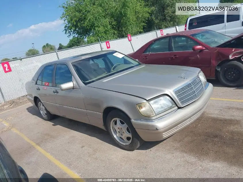 1997 Mercedes-Benz S 320 Base Swb VIN: WDBGA32G2VA367036 Lot: 42495763