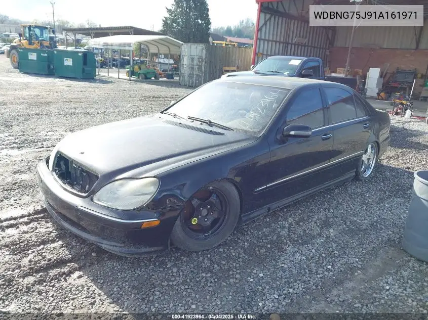 2001 Mercedes-Benz S 500 VIN: WDBNG75J91A161971 Lot: 41923964
