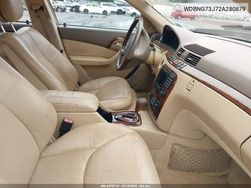 2002 Mercedes-Benz S 55 Amg VIN: WDBNG73J72A280879 Lot: 42707731