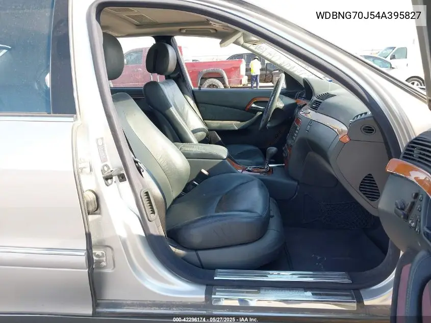 2004 Mercedes-Benz S 430 VIN: WDBNG70J54A395827 Lot: 42296174