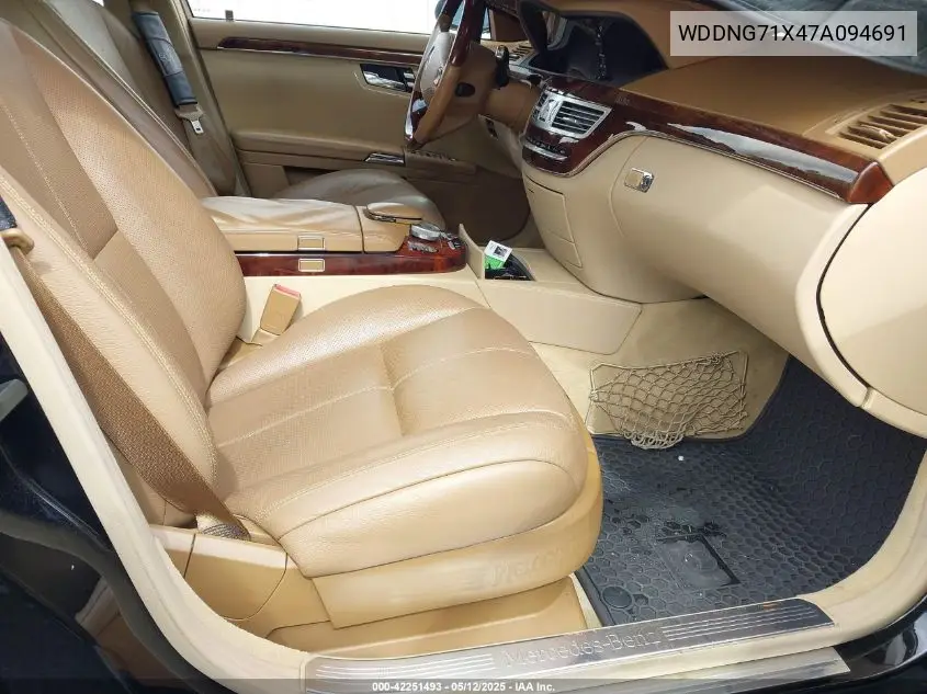 2007 Mercedes-Benz S 550 VIN: WDDNG71X47A094691 Lot: 42251493