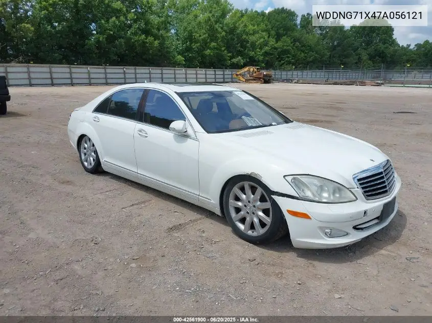 2007 Mercedes-Benz S 550 VIN: WDDNG71X47A056121 Lot: 42561900