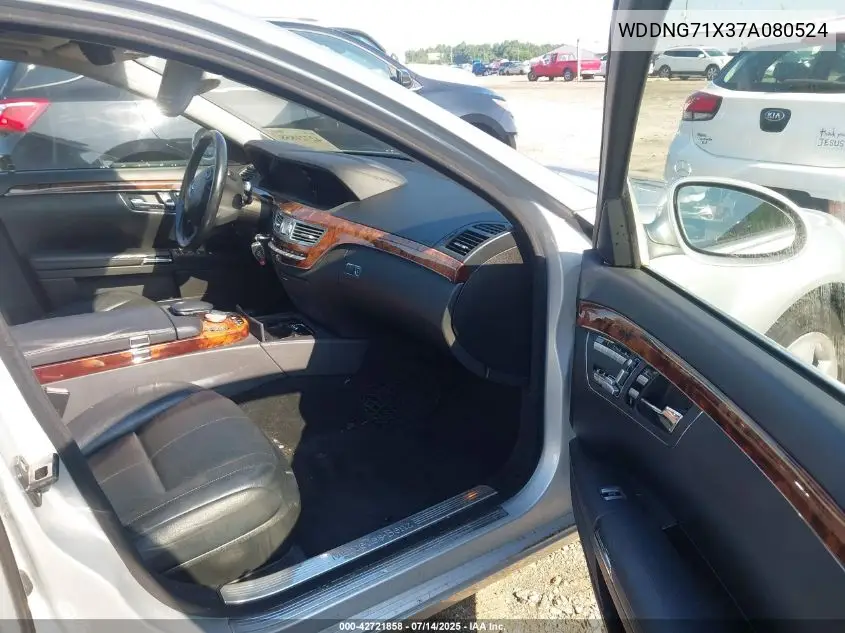 2007 Mercedes-Benz S 550 VIN: WDDNG71X37A080524 Lot: 42721858