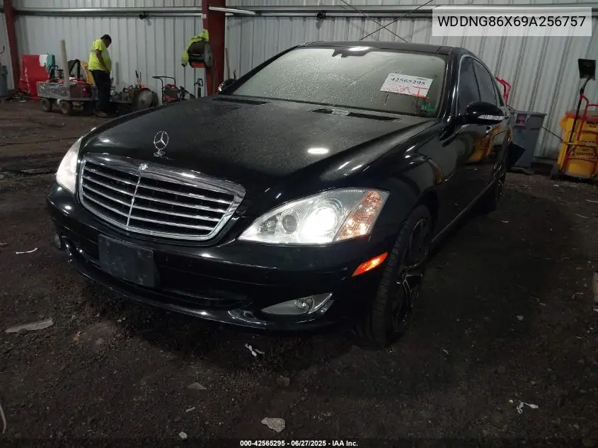 2009 Mercedes-Benz S 550 4Matic VIN: WDDNG86X69A256757 Lot: 42565295
