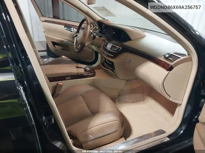 2009 Mercedes-Benz S 550 4Matic VIN: WDDNG86X69A256757 Lot: 42565295