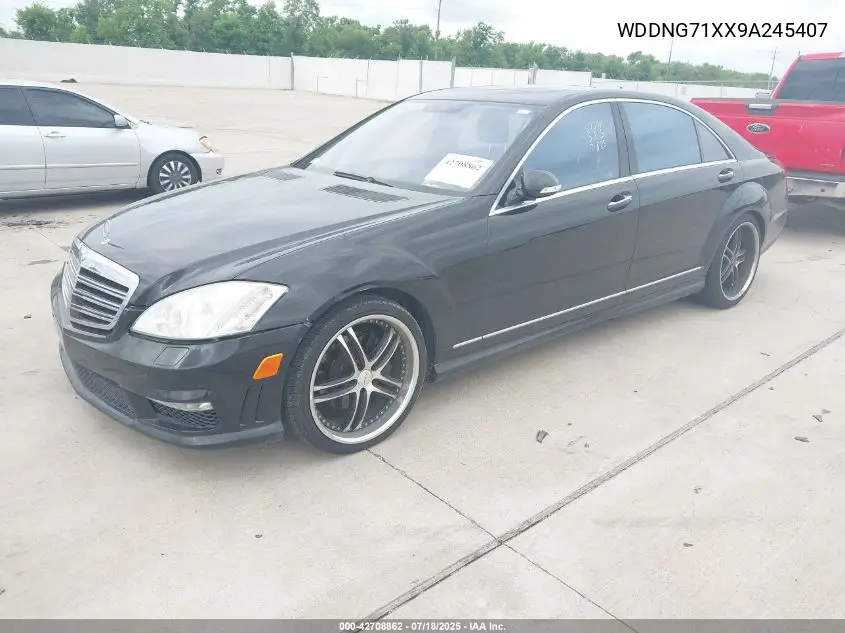 2009 Mercedes-Benz S 550 VIN: WDDNG71XX9A245407 Lot: 42708862