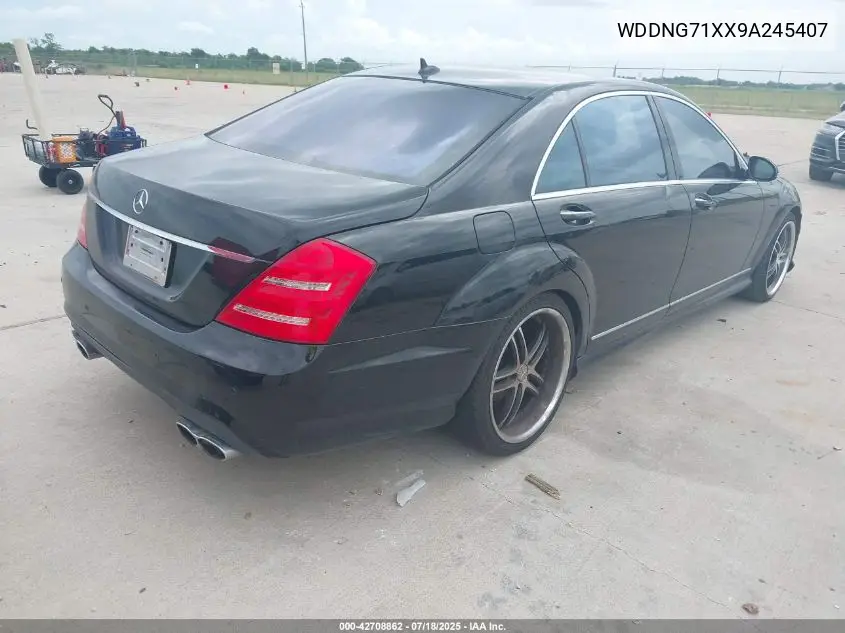 2009 Mercedes-Benz S 550 VIN: WDDNG71XX9A245407 Lot: 42708862