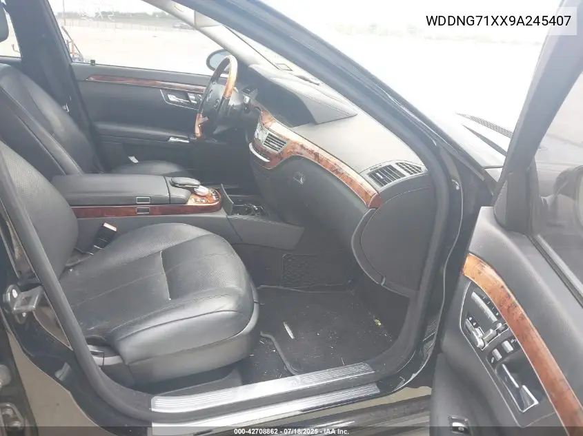 2009 Mercedes-Benz S 550 VIN: WDDNG71XX9A245407 Lot: 42708862