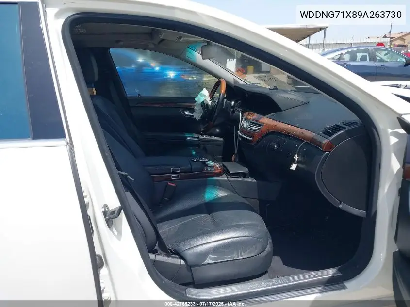 2009 Mercedes-Benz S 550 VIN: WDDNG71X89A263730 Lot: 42765233