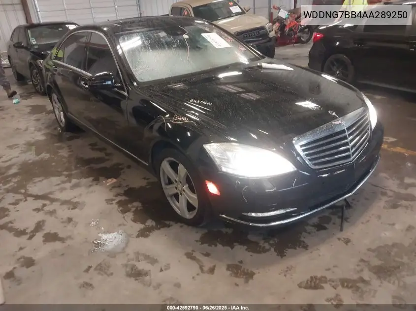 2010 Mercedes-Benz S 550 VIN: WDDNG7BB4AA289250 Lot: 42592790