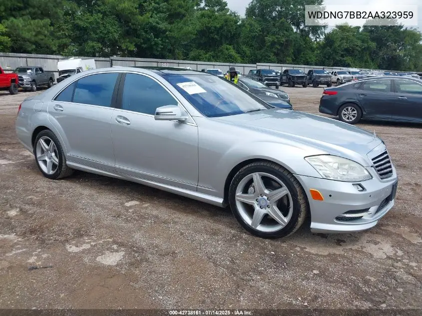 2010 Mercedes-Benz S 550 VIN: WDDNG7BB2AA323959 Lot: 42738161