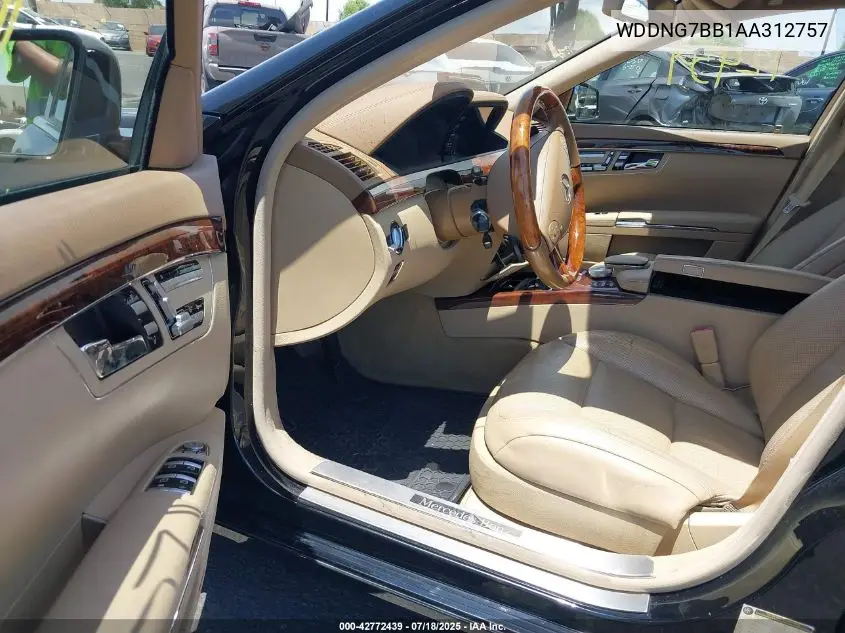 2010 Mercedes-Benz S 550 VIN: WDDNG7BB1AA312757 Lot: 42772439