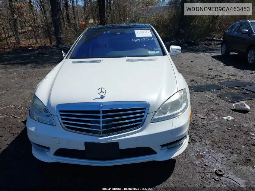 2012 Mercedes-Benz S 550 4Matic VIN: WDDNG9EB9CA463453 Lot: 41980960
